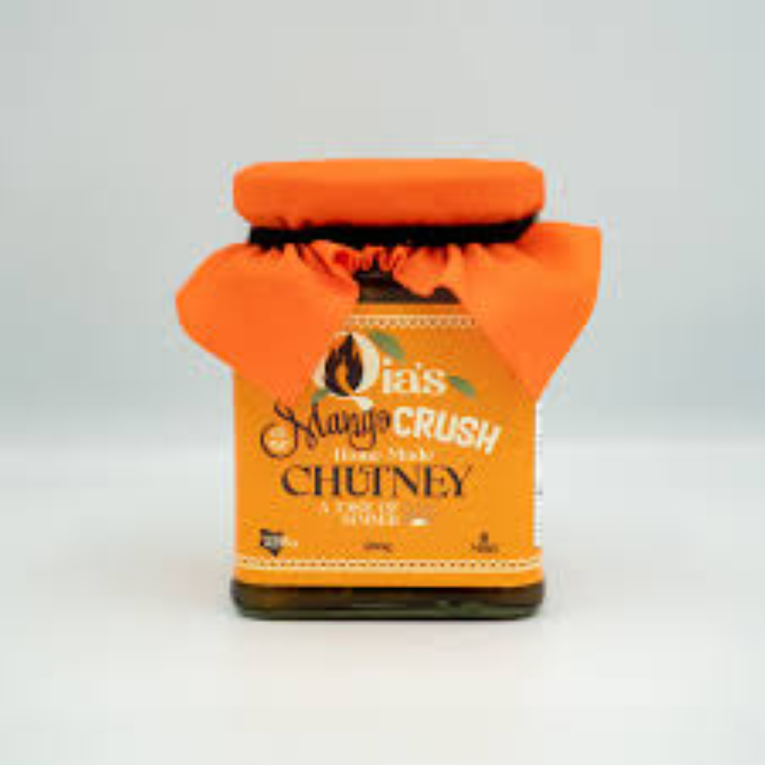 QIAS MANGO CRUSH CHUTNEY 500G